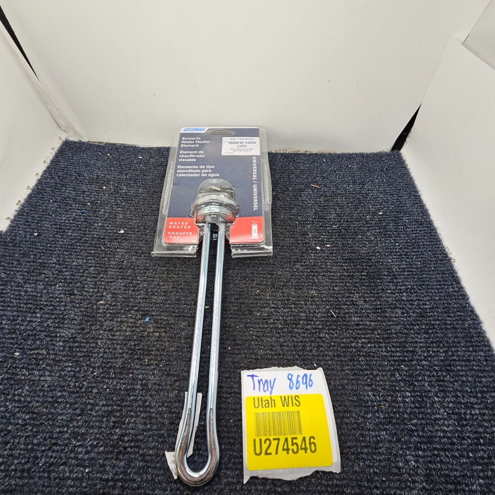 Camco 02463 Screw-In Water Heater Element 1500W 120V