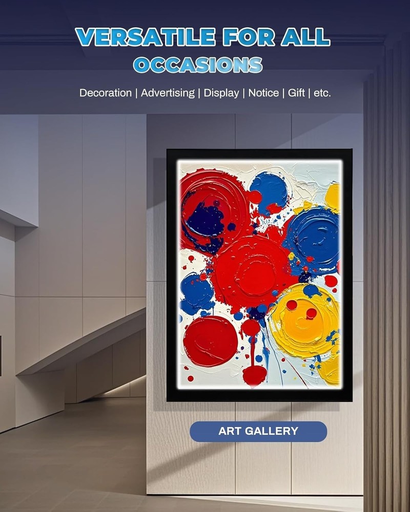 Spolehli 16x24" LED Poster Frame Adjustable Brightness