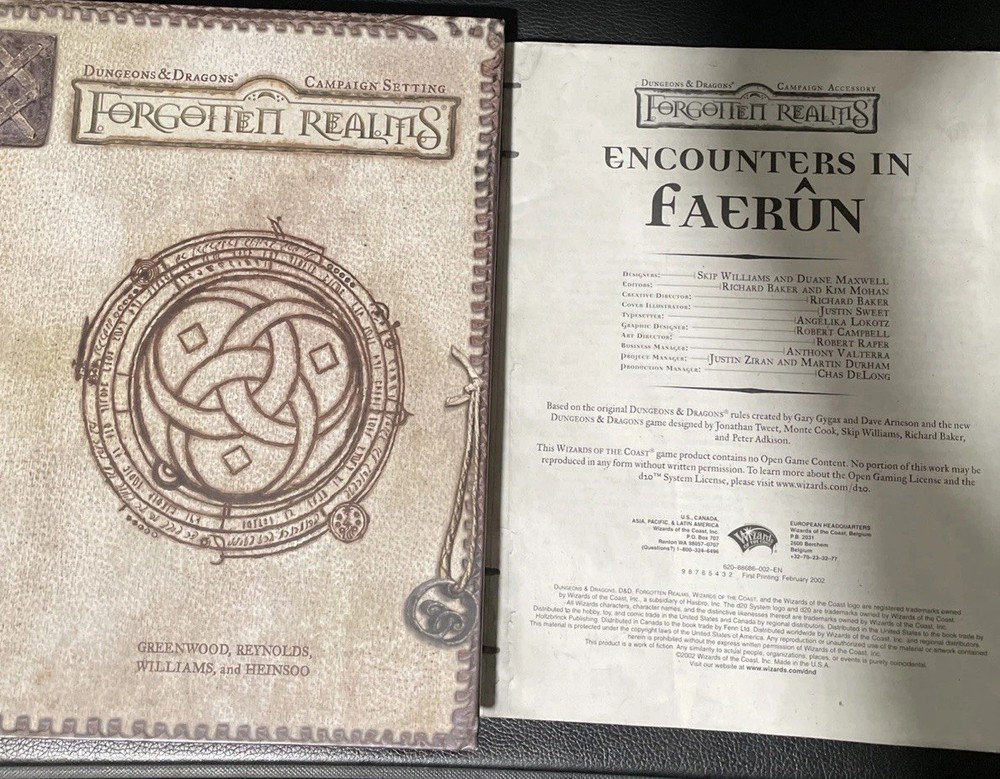 Forgotten Realms Campaign With Encounters In Faerun