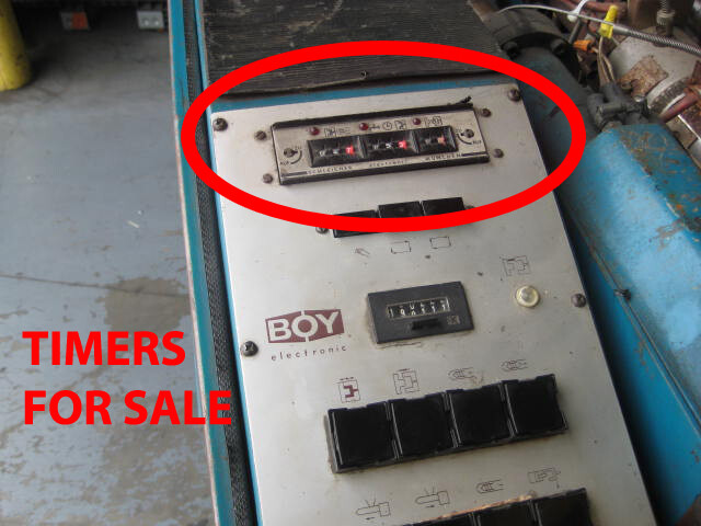 COMPLETE TIMER ASSEMBLY BOY 15 TON PLASTIC INJECTION MOLDING MACHINE PARTING OUT