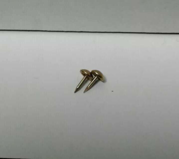 Nail Tacks For Steinbach Nutcracker Name Plates - two pieces