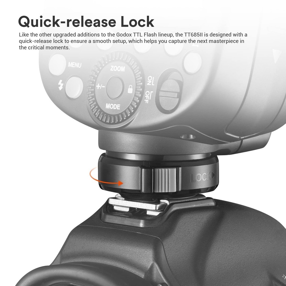 Godox tt685s ii camera flash for Sony