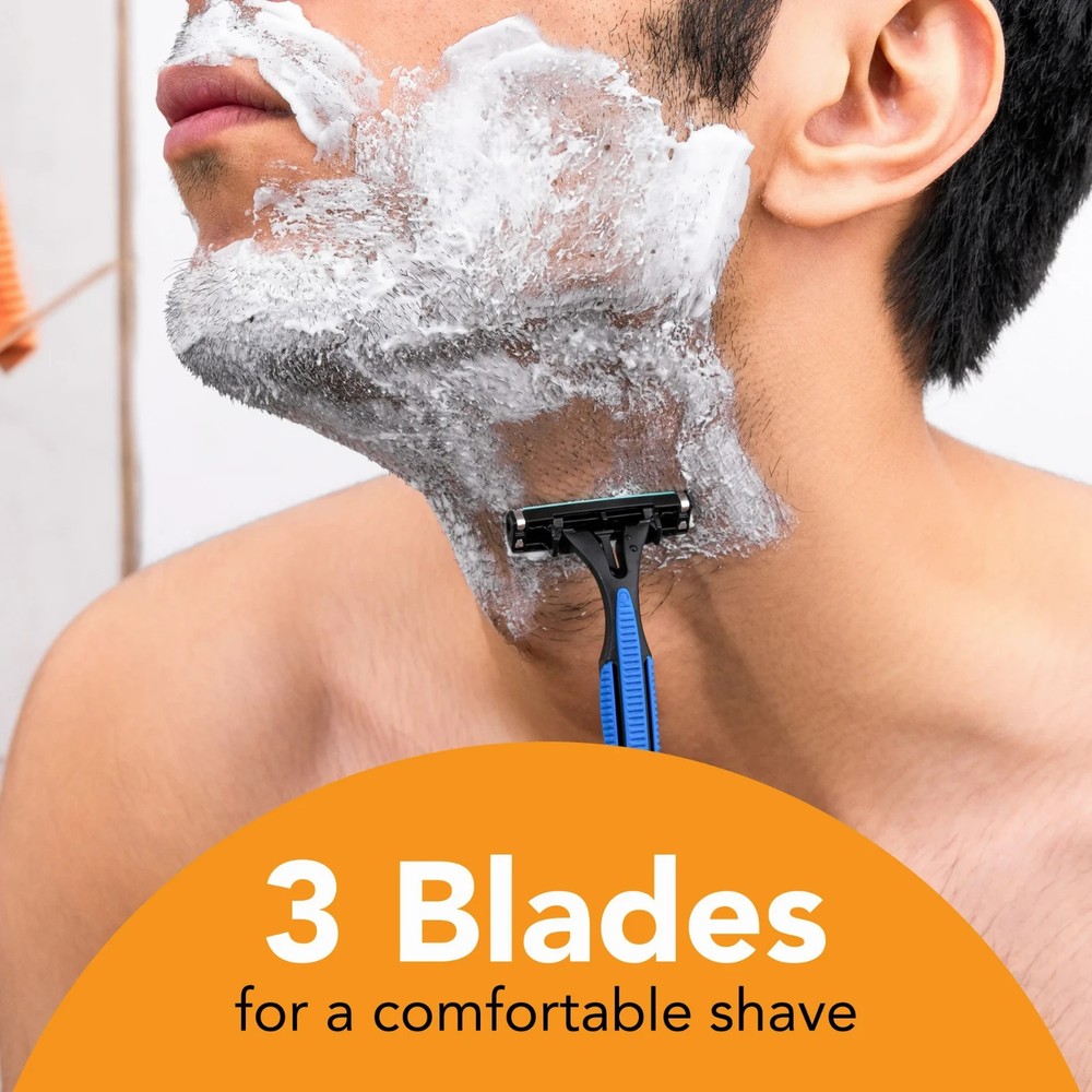 BIC Comfort 3 Disposable Razors, Men's, 24 Count