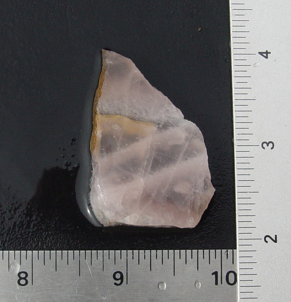 Rose Quartz Lapidary Slab T1077