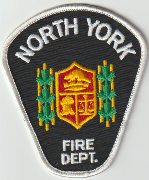 North York ON Fire Department patch shipped from Australia