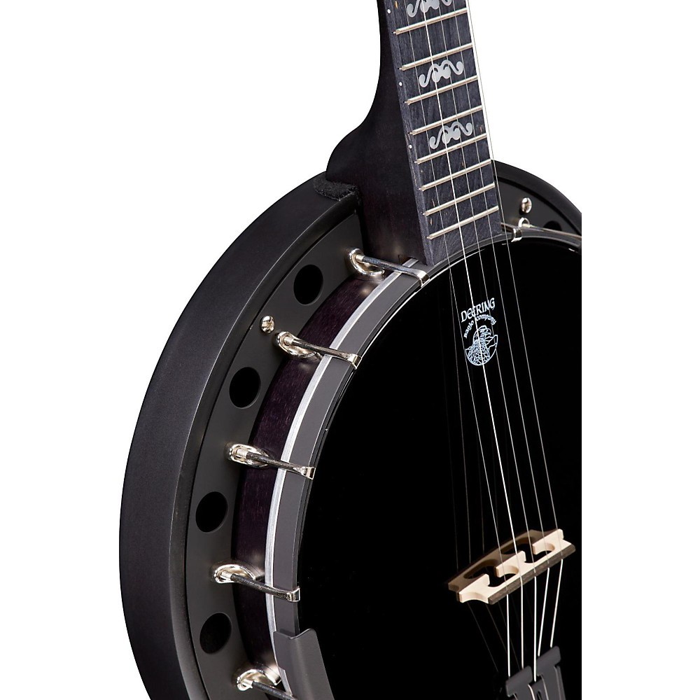 Deering Goodtime Black Head 5-String Banjo Natural