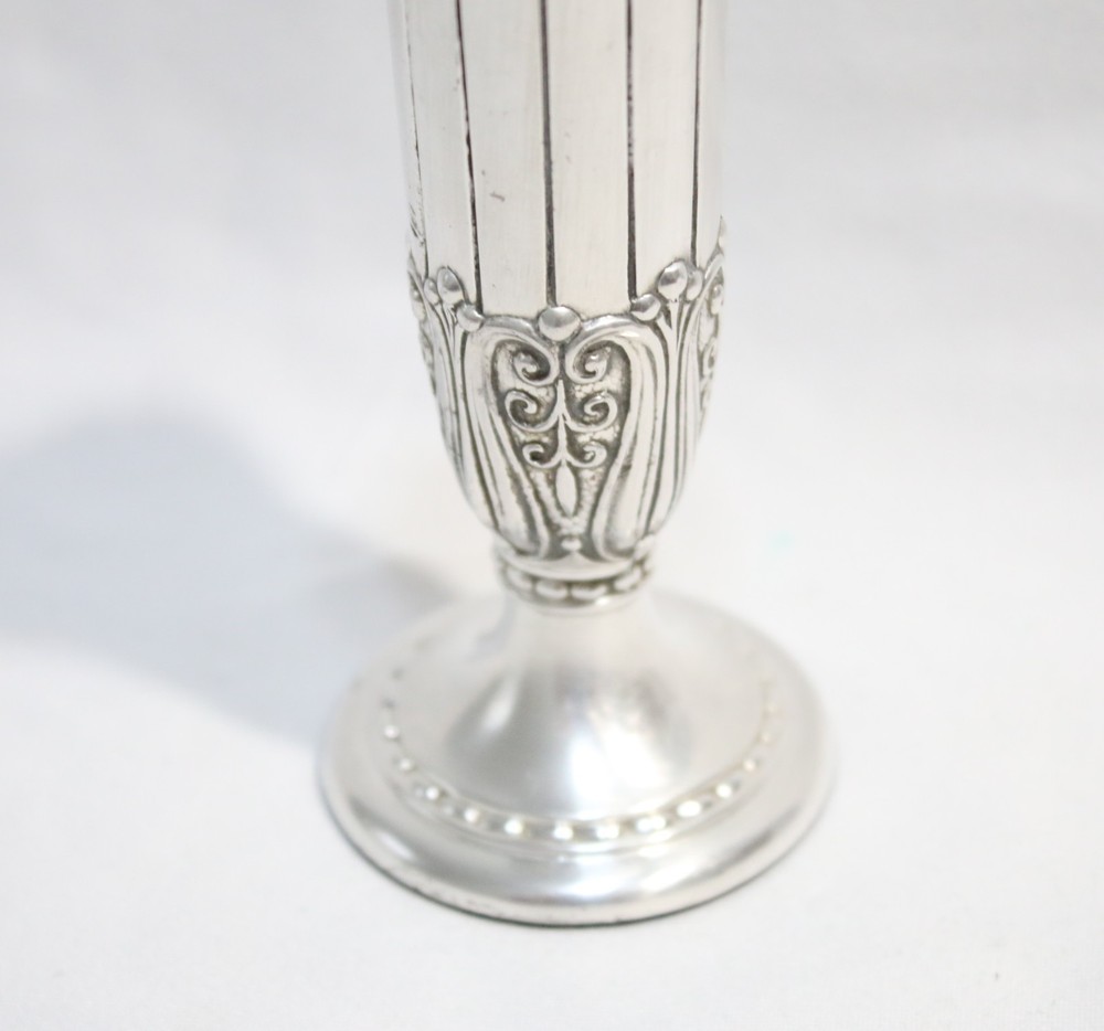 Vintage Silver Plate Ronson "JUNO " Table Lighter Working Condition