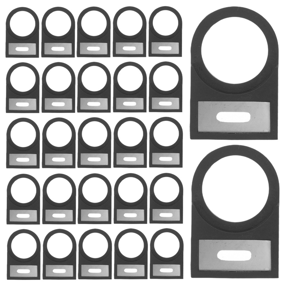 100 Pcs Distribution Accessories Button Switch Notice Sign