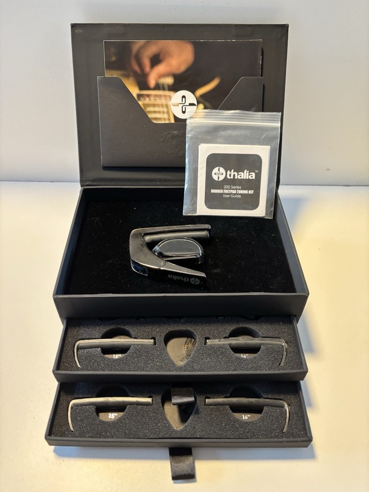 Thalia Guitar Capo With Attachments And Box