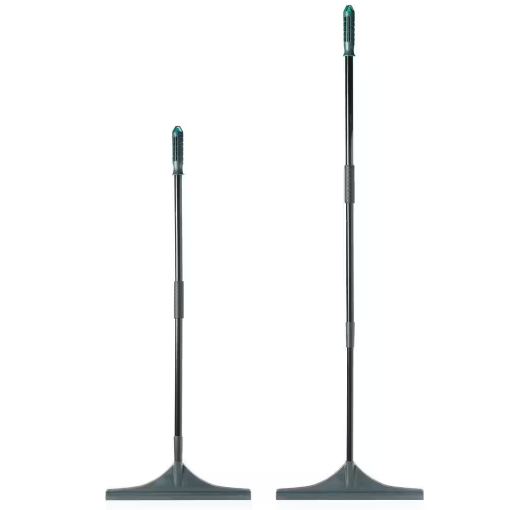 Artificial Turf Garden Carpet Rake with Extendable Lightweight Telescopic Handle