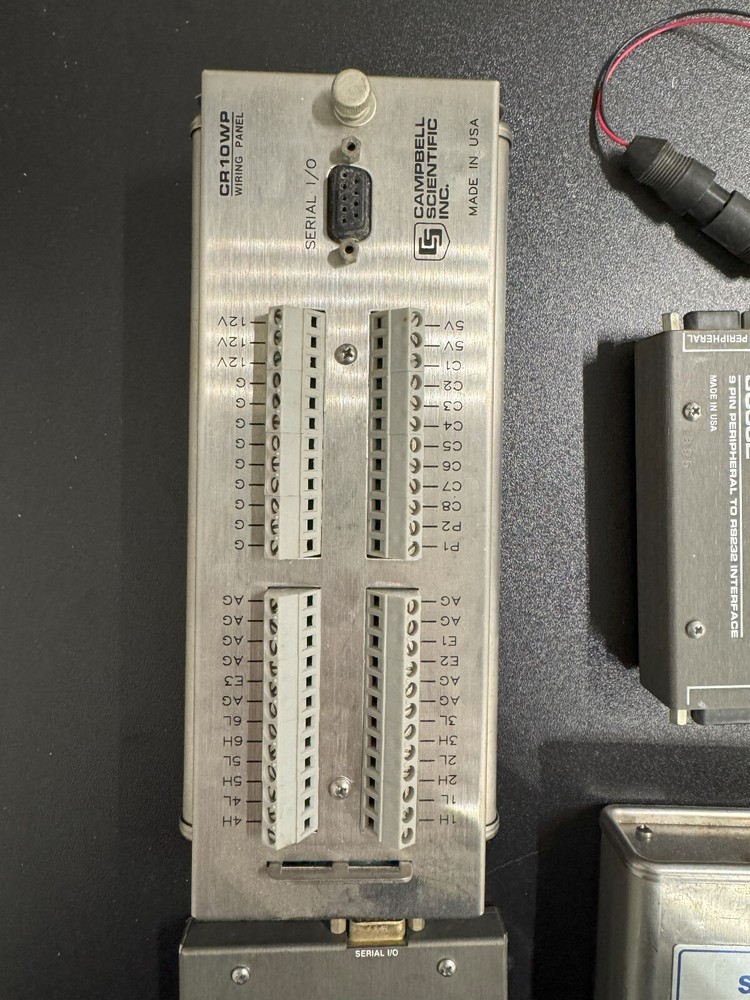 Campbell Scientific CR10 Datalogger w/ Wiring Panel