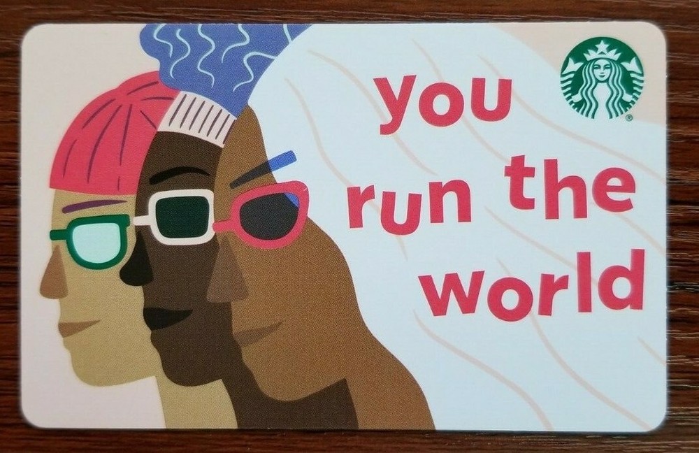 Starbucks Card #6200 - Run The World 2022