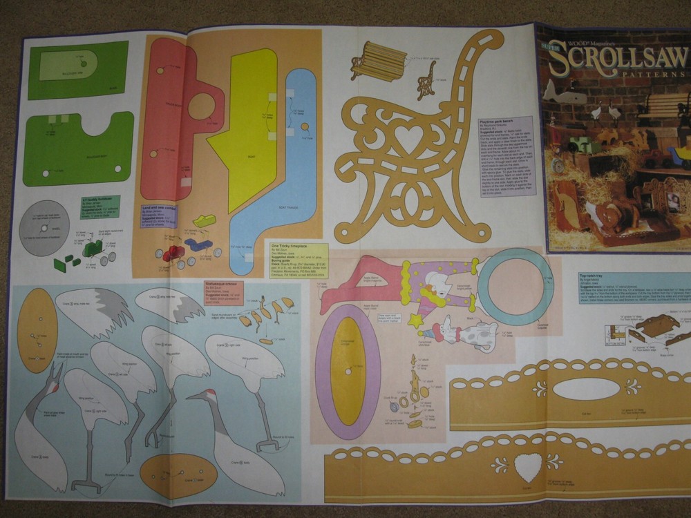 scroll saw woodworking patterns