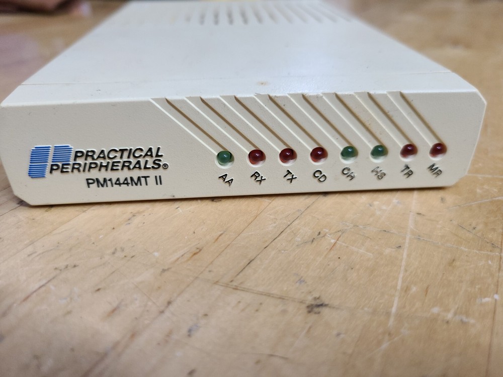 Practical Peripherals PM144MT 11 Data/ Fax Dial Modem