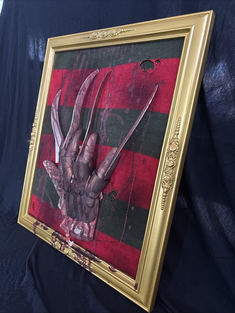 Freddy Krueger Art Piece