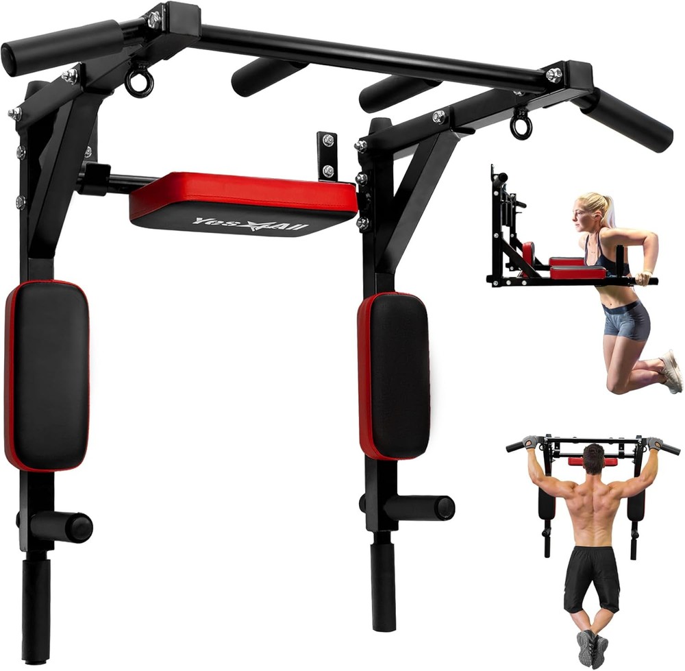Yes4All Multifunctional Wall A. Mounted Pull Up Bar