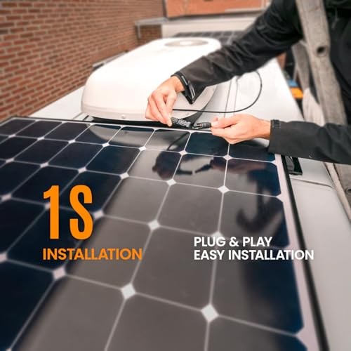 Solar Panel Connector Kit 6 in 1 Cable Solar Connector 14AWG Heavy 6.6FT(2m)