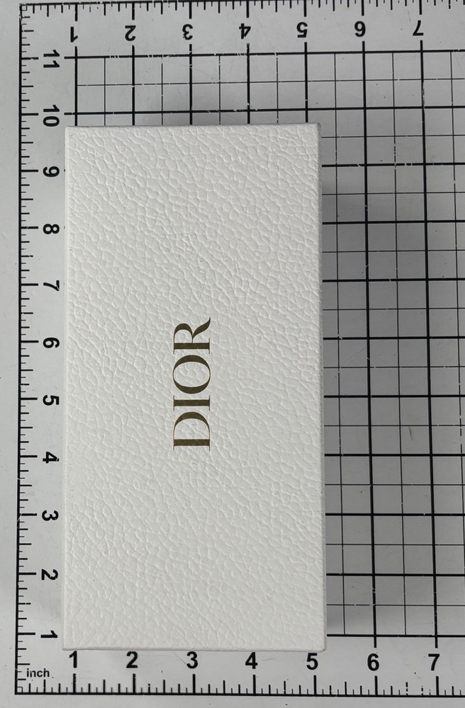 DIOR Wallet Sunglasses Empty Gift Box White 9 x 4”x 2 Inches.
