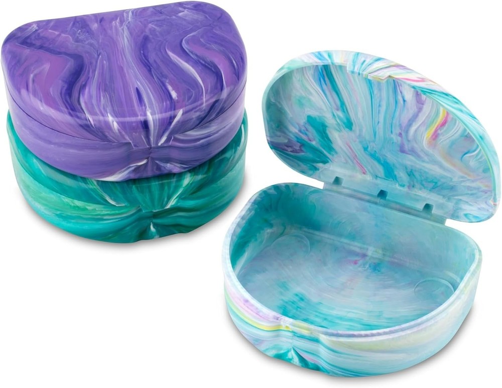 Marble Retainer Cases, Clear Aligner Case, Dental Orthodontic