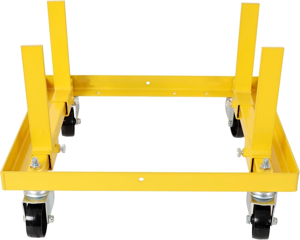 Professional 750lbs Rolling Engine Stand,Cradle– Fully Adjustable Width & Length