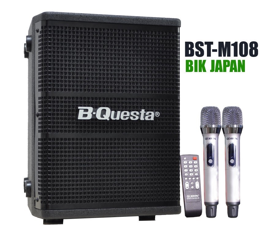 BIK BST-M108 Portable Karaoke Speaker ( Loa Sach Tay )