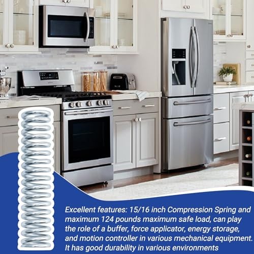 9732 Compression Spring,Mechanical Compression Spring,0.148 GA x 15/16 in. x 4