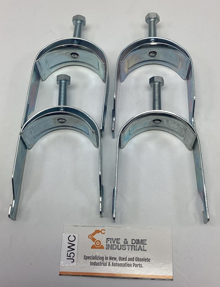 Thomas & Betts CPC200 2" One-Piece Cable and Pipe Clamp EMT/ RIGID Cobra 4-Pack