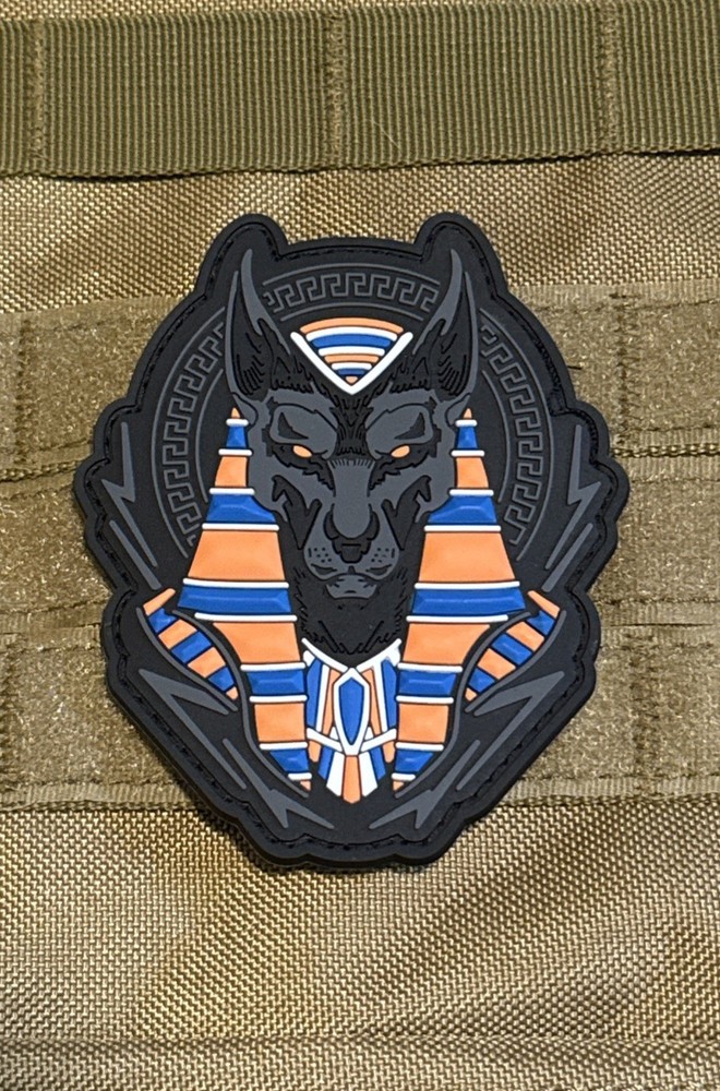 Tactical PVC Patch - Anubis Patch -  Morale Egyptian Pharaoh