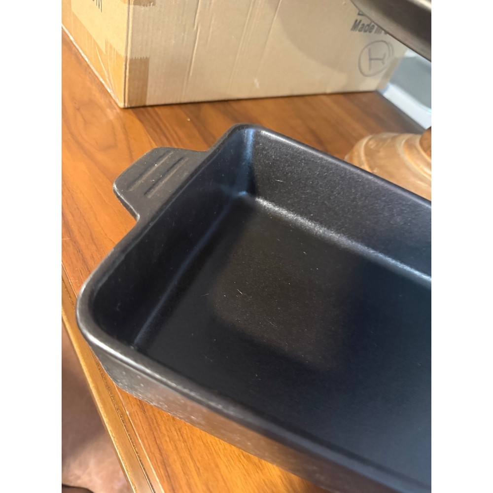 New SWEEJAR Black Ceramic Bakeware Set Baking Dish Pans for Cooking JM