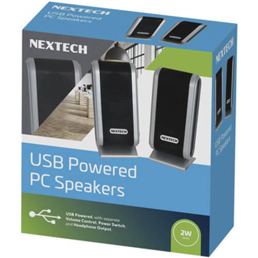 High Quality PC Speaker Active USB Powered 2.0 Plug and Play Functionality
