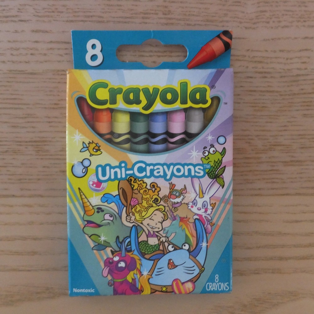 Crayola Crayons 8 Pack Uni-Crayons 2020
