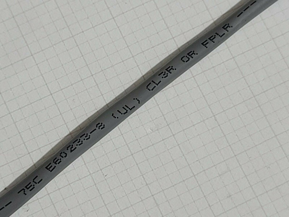 Carol E2034S 18/4C Shielded Bare Copper Sound/Security Cable Riser Gray /50ft