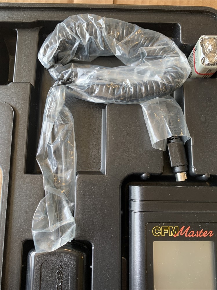 General Tools DCFM8901 Digital Air Flow Meter, Two Piece Design, RS232 Output -