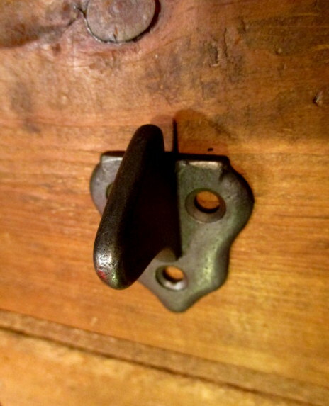 Barn Door Iron Thumb Latch Drop Bar Strike Hardware