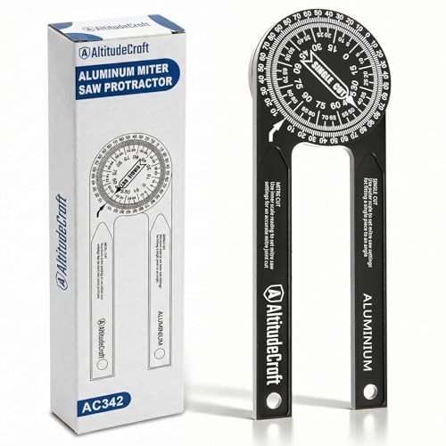 Precision – No-Math Angle Finder for Crown Molding, Trim & Miter Saw Protractor