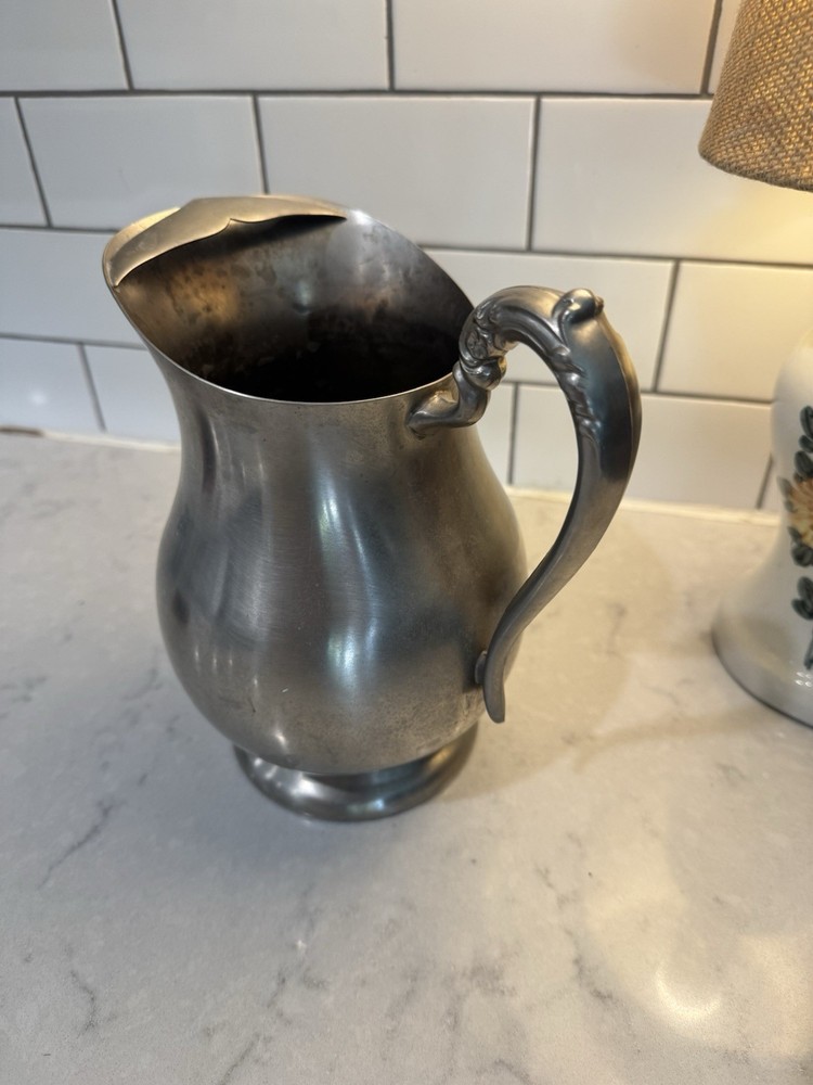 Rogers Vintage Silver Pitcher 8.5 X 5in.