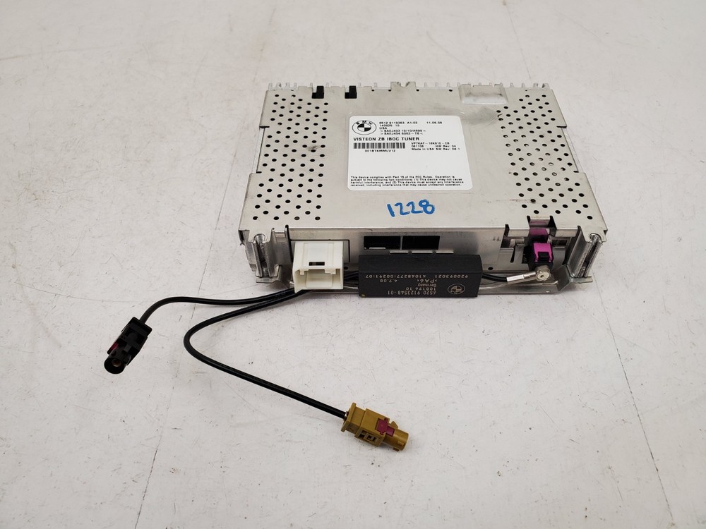 ✅ 06-13 OEM BMW E82 E88 E90 E91 E92 E93 335 IBOC Tuner Radio Control Unit Module