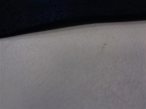 LEATHER HIDE BLACK SMOOTH 41" X 37 1/2"