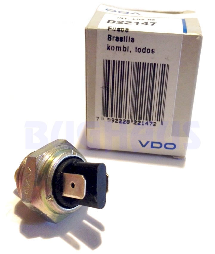 VW Type 4 1971-1974 Reverse Back-Up Light Switch - Genuine VDO! FREE SHIP!