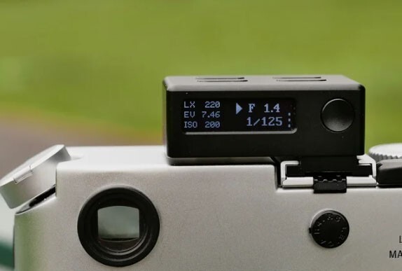 KEKS KM02 OLED light meter BLACK/CHROME