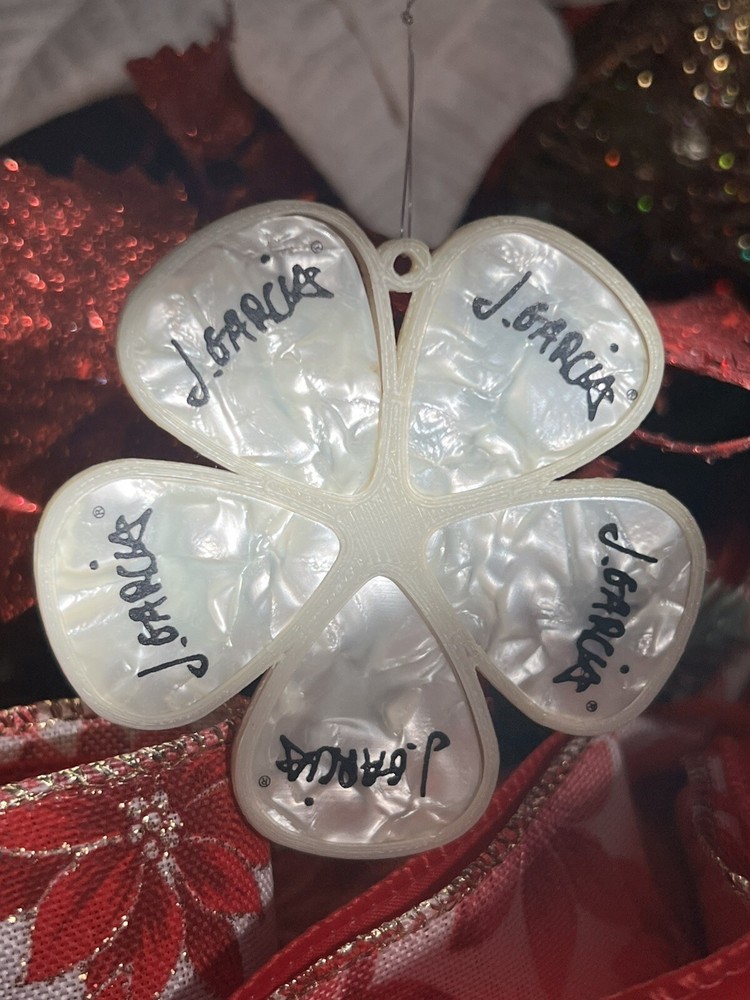 Jerry Garcia Guitar Pick ornament