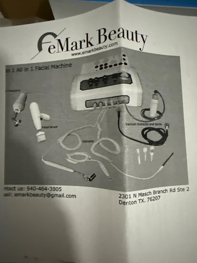 all in 1 facial machine