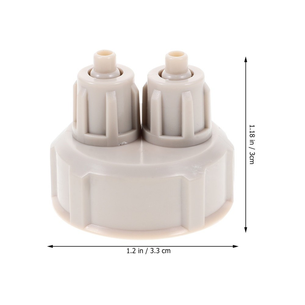 2 Pcs Brine Shrimp Hatchery Fish Tank Carbon Dioxide Plants Air Diffuser