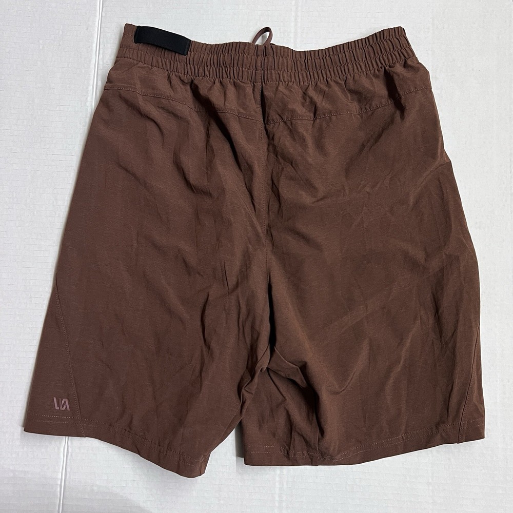 Mens VRST Elevate 8" inseam Run Shorts Brown