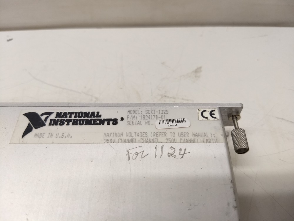 National Instruments SCXI-1325 Terminal Block