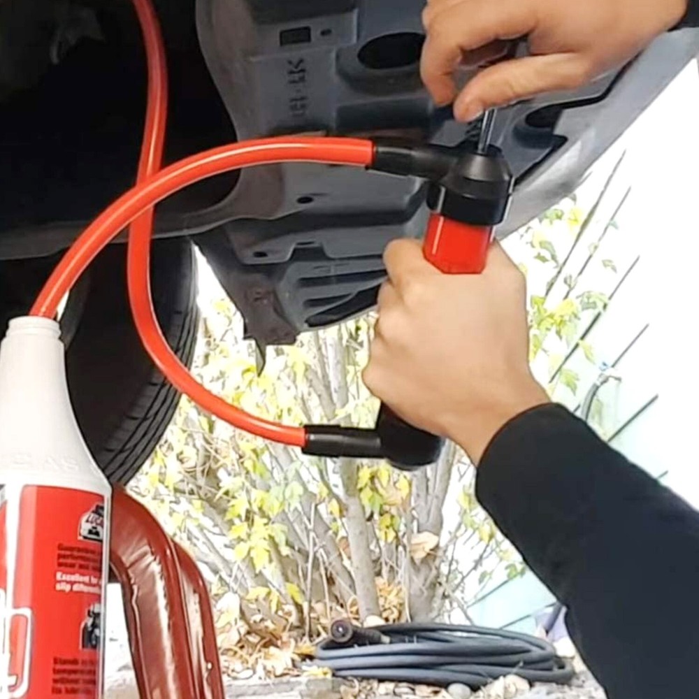 Multi-Purpose Siphon Transfer Pump Kit, Fluid Fuel Extractor Suction Tool USA