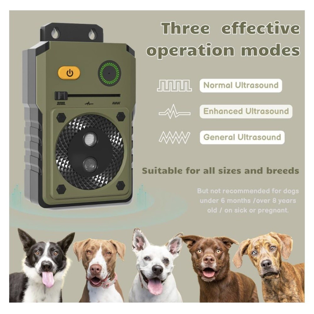 Ultrasonic Anti Barking Device