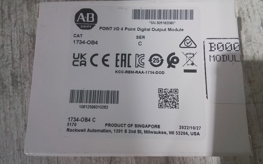 Allen-Bradley 1734-OB4 Output Module (SP337)