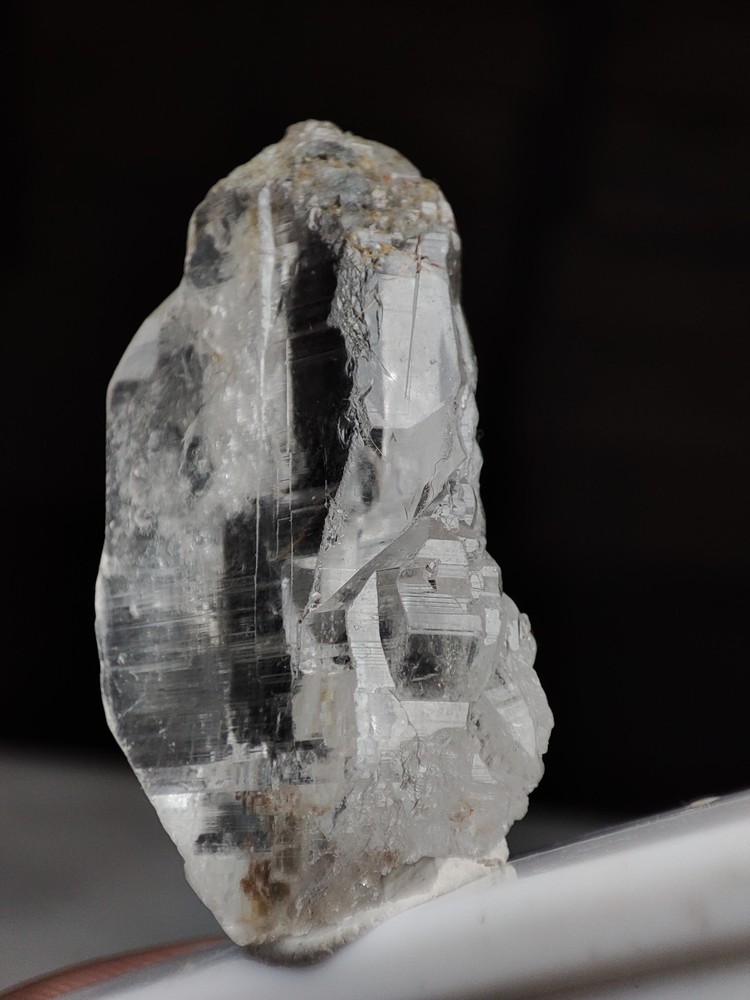 Lemurian  Quartz  Crystal With Unique Growth & Nice Terminations-Pak.