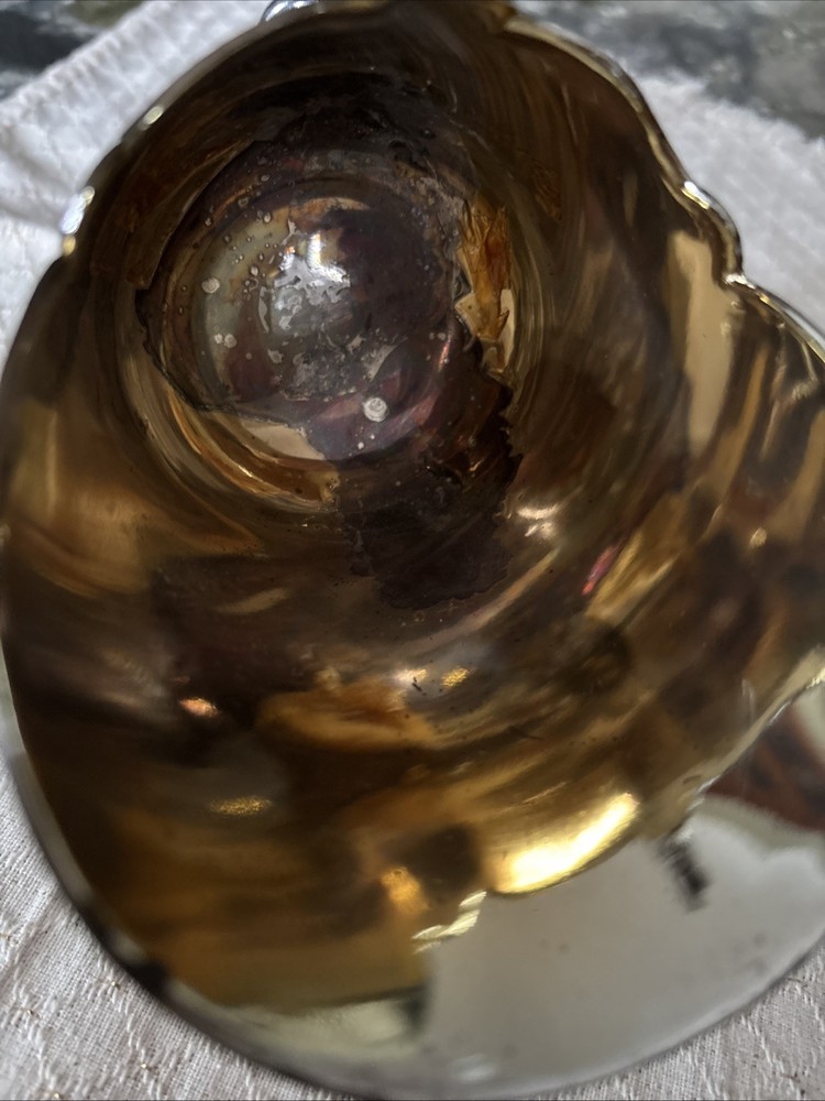 Vintage Silver Played Sugar Scuttle W/ Scoop
